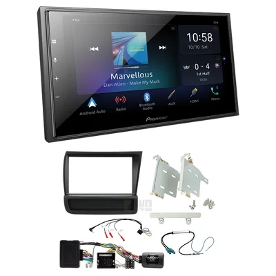 Pioneer DMH-Z6350BT + Aerpro FP8559K - black Head Unit Upgrade Kit Fits Audi R8 2007-2015