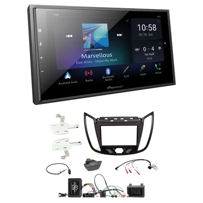 Pioneer DMH-Z6350BT + Aerpro FP9124K - Head Unit Upgrade Kit Fits Ford Kuga 2013- TF