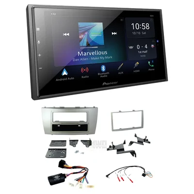 Pioneer DMH-Z6350BT + Aerpro FP9218K - Head Unit Upgrade Kit Fits Various Toyota Vehicles