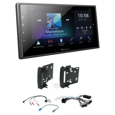 Pioneer DMH-Z6350BT + Aerpro FP9226K - Head Unit Upgrade Kit Fits Various Jeep Vehicles