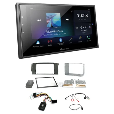 Pioneer DMH-Z6350BT + Aerpro FP9290K - Head Unit Upgrade Kit Fits Various Landrover Vehicles
