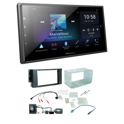 Pioneer DMH-Z6350BT + Aerpro FP9291K - Head Unit Upgrade Kit Fits Various Landrover Vehicles