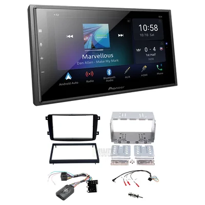 Pioneer DMH-Z6350BT + Aerpro FP9294K - Head Unit Upgrade Kit Fits Various Mercedes Vehicles