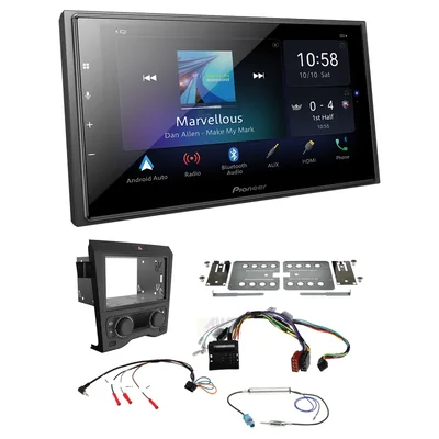 Pioneer DMH-Z6350BT + Aerpro FP9450BK - Head Unit Upgrade Kit Fits Holden Commodore 2006-2011 VE Series I (Headunit Dependant)