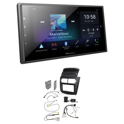 Pioneer DMH-Z6350BT + Aerpro FP9660SK - head unit installation kit Fits Ford Territory 2011-2014 SZ MK1