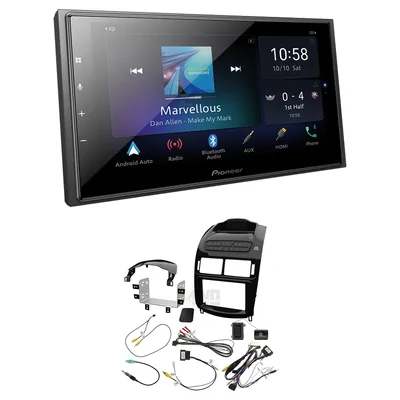 Pioneer DMH-Z6350BT + Aerpro FP9680PK - head unit installation kit Fits Ford Falcon 2014-2016 FG-X (Sedan)