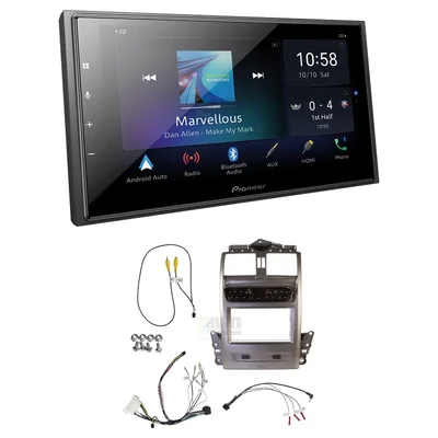 Pioneer DMH-Z6350BT + Aerpro FP9750GK - gunmetal Head Unit Upgrade Kit Fits Various Ford Vehicles
