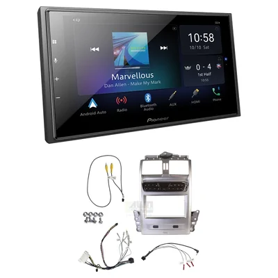 Pioneer DMH-Z6350BT + Aerpro FP9750SK - silver Head Unit Upgrade Kit Fits Various Ford Vehicles