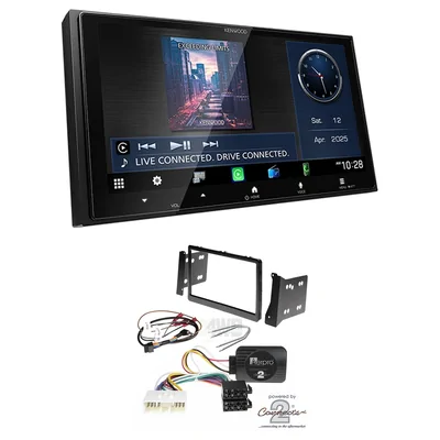 Kenwood DMX7525S + Aerpro FP8018K - black Head Unit Upgrade Kit Fits Various Holden Vehicles