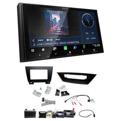 Kenwood DMX7525S + Aerpro FP8302K - Head Unit Upgrade Kit Fits BMW X1 2010-2015 E84