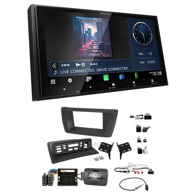 Kenwood DMX7525S + Aerpro FP8304K - Head Unit Upgrade Kit Fits BMW X3 2004-2010 E83
