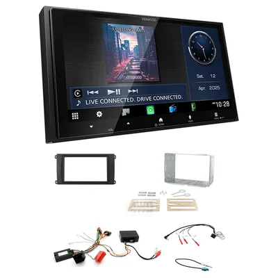 Kenwood DMX7525S + Aerpro FP8311K - Head Unit Upgrade Kit Fits Porsche Cayenne 2002-2008