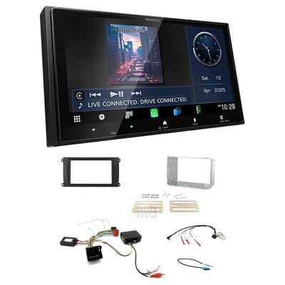 Kenwood DMX7525S + Aerpro FP8312K - Head Unit Upgrade Kit Fits Porsche Cayenne 2008-2010