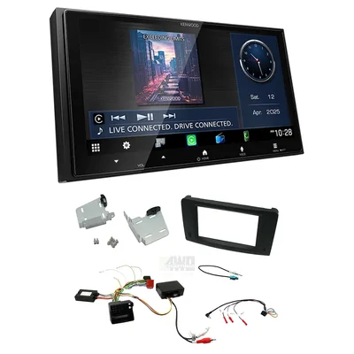 Kenwood DMX7525S + Aerpro FP8406K - Head Unit Upgrade Kit Fits Mercedes M-Class 2005-2011 W164