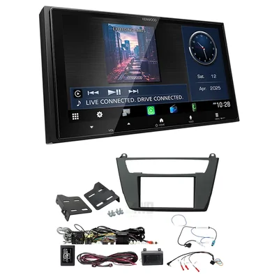 Kenwood DMX7525S + Aerpro FP8413K - Head Unit Upgrade Kit Fits Various BMW Vehicles