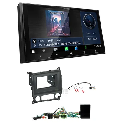 Kenwood DMX7525S + Aerpro FP8416K - Head Unit Upgrade Kit Fits Chevrolet Silverado 2014-2019 (Headunit Dependant)
