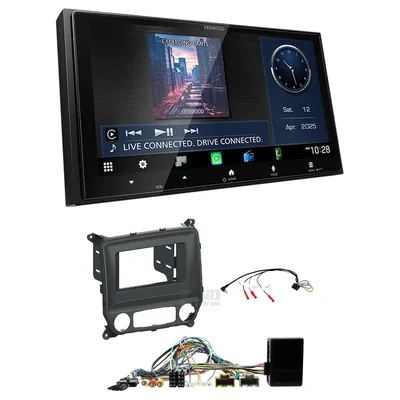 Kenwood DMX7525S + Aerpro FP8417K - Head Unit Upgrade Kit Fits Chevrolet Silverado 2014-2019 (Headunit Dependant)