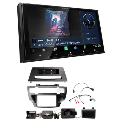 Kenwood DMX7525S + Aerpro FP8428K - Head Unit Upgrade Kit Fits Various BMW Vehicles