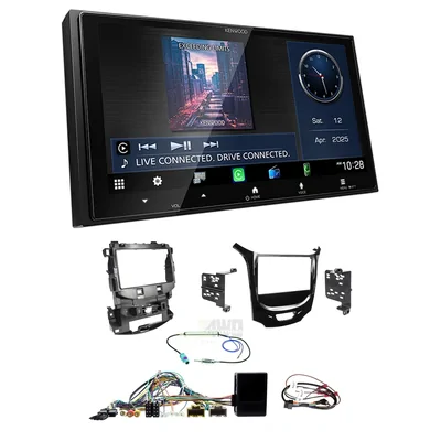 Kenwood DMX7525S + Aerpro FP8446K - Head Unit Upgrade Kit Fits Holden Astra 2017-2020 BL (Headunit Dependant)
