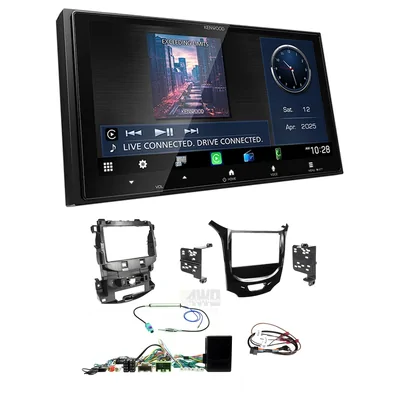 Kenwood DMX7525S + Aerpro FP8447K - Head Unit Upgrade Kit Fits Holden Astra 2017-2020 BL (Headunit Dependant)