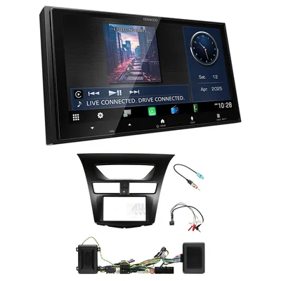 Kenwood DMX7525S + Aerpro FP9033K - Head Unit Upgrade Kit Fits Mazda BT-50 2012-2018