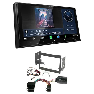 Kenwood DMX7525S + Aerpro FP9056GK - grey Head Unit Upgrade Kit Fits Various Holden Vehicles