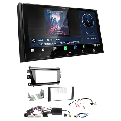 Kenwood DMX7525S + Aerpro FP9109XK - Head Unit Upgrade Kit Fits Nissan Navara 2015-2020 D23 (Headunit Dependant)