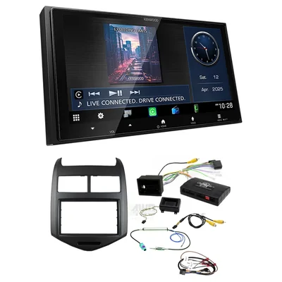Kenwood DMX7525S + Aerpro FP9137K - Head Unit Upgrade Kit Fits Holden Barina 2011-2016 TM