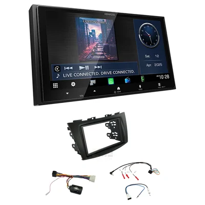 Kenwood DMX7525S + Aerpro FP9216K - Head Unit Upgrade Kit Fits Suzuki Swift 2011-2017 (Headunit Dependant)