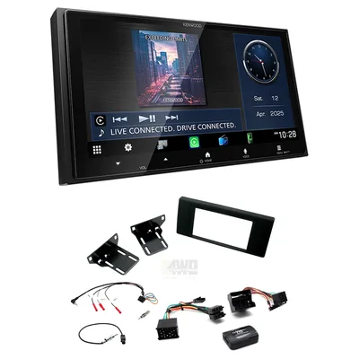 Kenwood DMX7525S + Aerpro FP9221K - Head Unit Upgrade Kit Fits BMW X5 2000-2006 E53