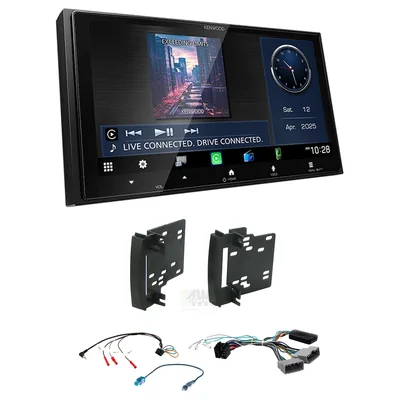 Kenwood DMX7525S + Aerpro FP9226K - Head Unit Upgrade Kit Fits Various Jeep Vehicles