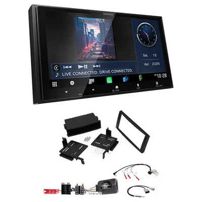 Kenwood DMX7525S + Aerpro FP9227K - Head Unit Upgrade Kit Fits Hyundai Santa Fe 2008-2012 CM