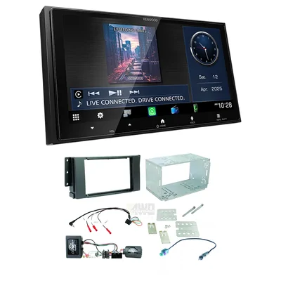 Kenwood DMX7525S + Aerpro FP9291K - Head Unit Upgrade Kit Fits Various Landrover Vehicles