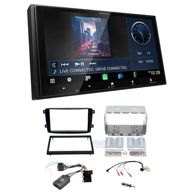 Kenwood DMX7525S + Aerpro FP9294K - Head Unit Upgrade Kit Fits Various Mercedes Vehicles
