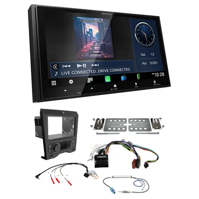 Kenwood DMX7525S + Aerpro FP9450BK - Head Unit Upgrade Kit Fits Holden Commodore 2006-2011 VE Series I (Headunit Dependant)