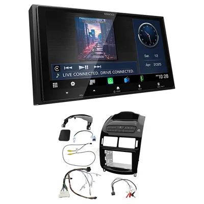 Kenwood DMX7525S + Aerpro FP9650PK - head unit installation kit Fits Ford Falcon 2008-2014 FG
