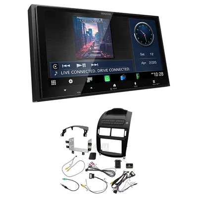 Kenwood DMX7525S + Aerpro FP9680SK - head unit installation kit Fits Ford Falcon 2014-2016 FG-X (Sedan)