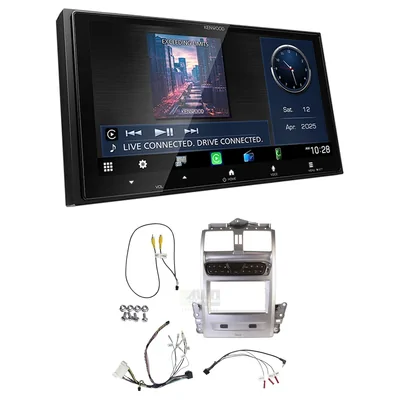 Kenwood DMX7525S + Aerpro FP9750SK - silver Head Unit Upgrade Kit Fits Various Ford Vehicles