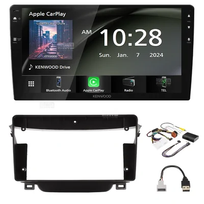 Kenwood DMX80AXS + Aerpro AKHY1 Bundle 9" Trapezoid Head Unit with install kit to suit hyundai i30 2012-2017