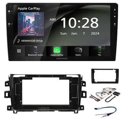 Kenwood DMX80AXS + Aerpro AKNI27 Bundle 9" Trapezoid Head Unit with install kit to suit nissan 2019-2023