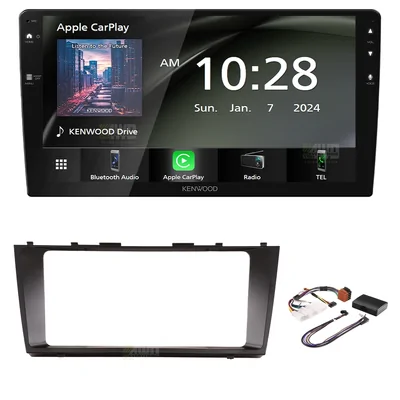 Kenwood DMX80AXS + Aerpro AKTO46 Bundle 9" Trapezoid Head Unit with install kit to suit toyota camry 2006-2011