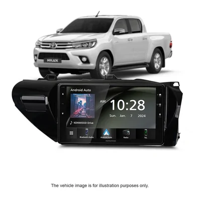 Kenwood DMX823WXS + Installation Kit Compatible with Toyota Hilux 2015-2021