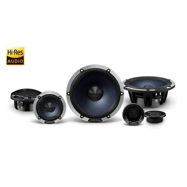 Alpine DP2-653  Digital Precision DP-Series 6.5″ and 3.5″ Component 3-Way Speaker System