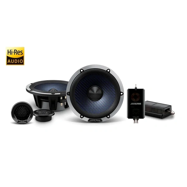 Alpine DP2-65C Digital Precision DP2-Series 6.5″ Component 2-Way Speaker System