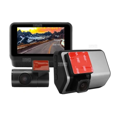 DNA Audio DVR2CHS-4KM 4K Ultra HD Front With 3-inch IPS Screen + 1080P Rear Dash Cam