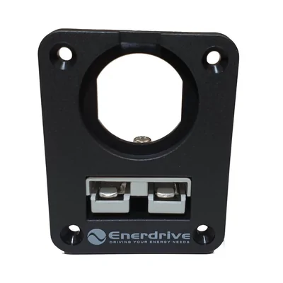 Enerdrive Panel Mount 50A Anderson Plug Holder and 1 Socket Hole EA-APH-02