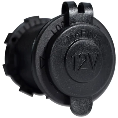 Enerdrive Round DC 12v Socket 20A EA-DCS-01