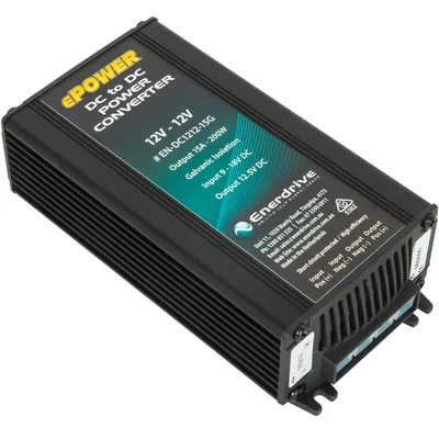 Enerdrive 12v-12v 15A GLV ISO DC Converter EN-DC1212-15G