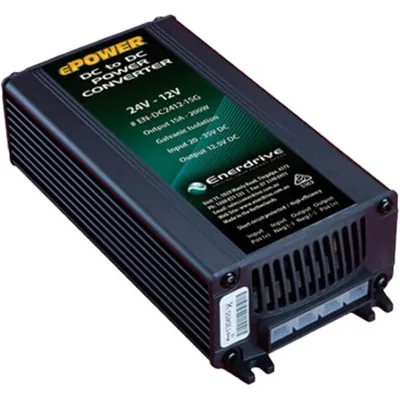 Enerdrive 24v-12v 15A GLV ISO DC Converter EN-DC2412-15G