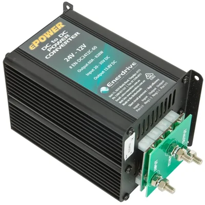 Enerdrive 24v-12v 60A DC Converter Output 13.8V EN-DC2412C-60